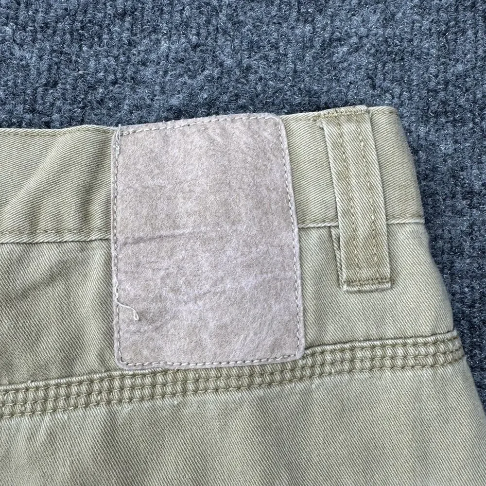 Vintage Wu Wear Jeans WuTang Pants Khaki Baggy Cargo Pants Streetwear 36x32 Rare - Picture 9 of 14